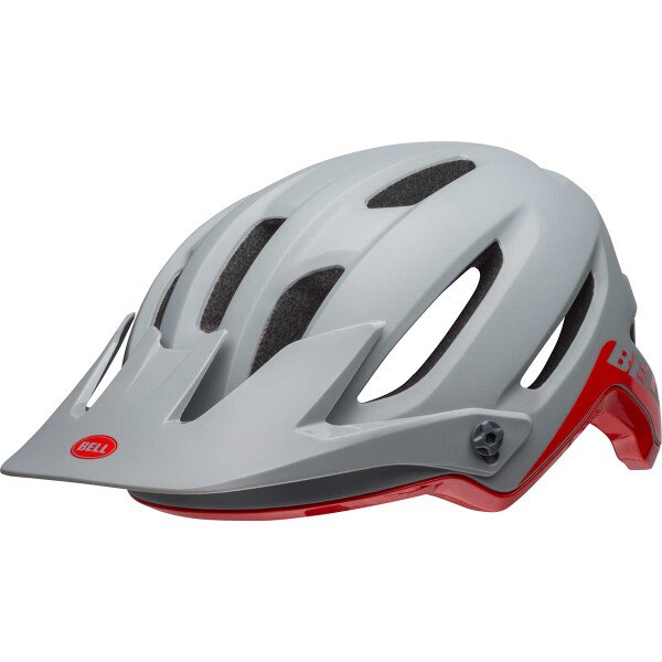 Bell 4Forty MIPS Helmet in Gloss Grey and Crimson